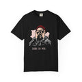 T-Shirt — 'Born to Win' Retro Beanie Portrait Graphic
