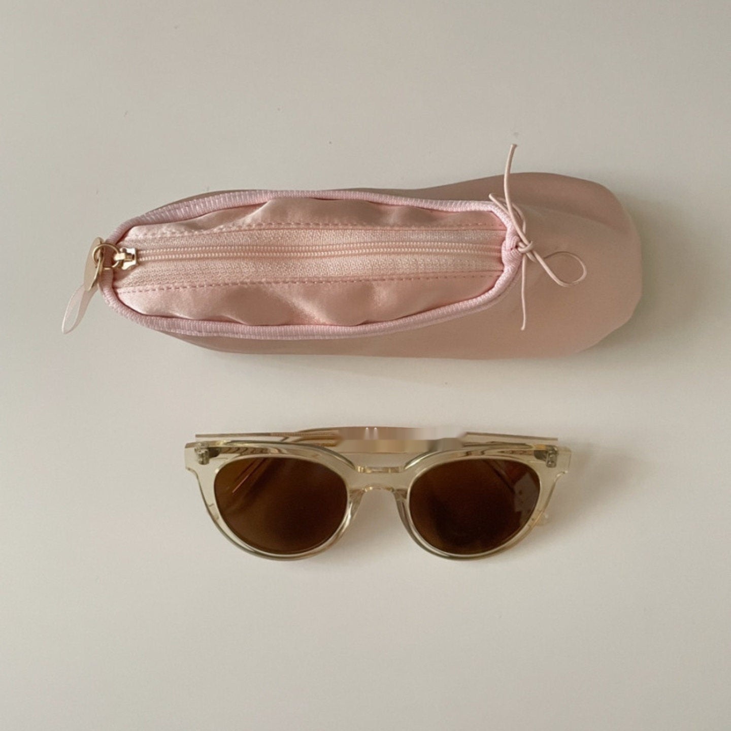 Bow Pencil Case Ballet Shoe Makeup Bag