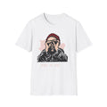 Graphic T-Shirt — 'Born to Win' Beanie Portrait Tee