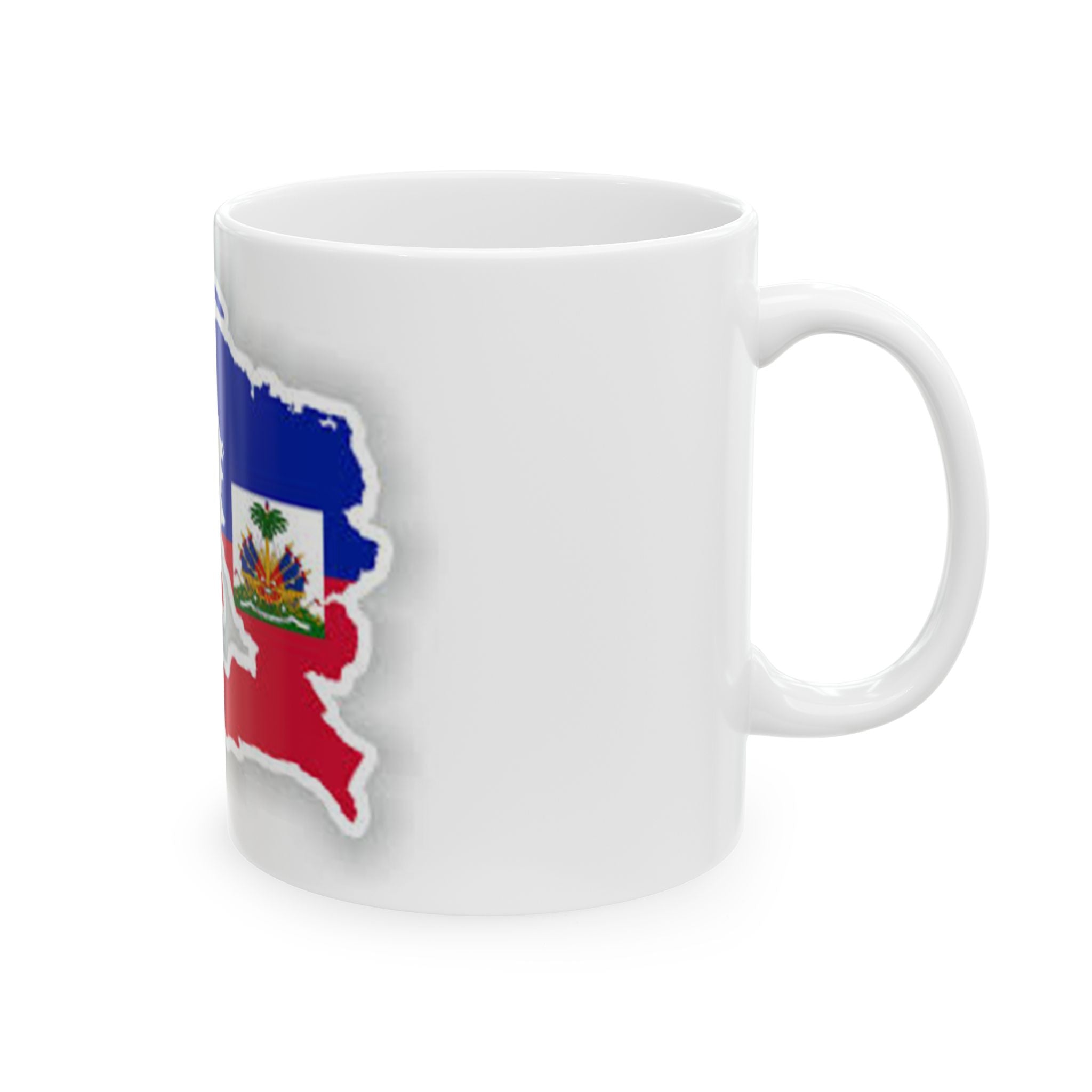 Haiti Flag Map Ceramic Mug – Haitian Pride Coffee Cup (11oz & 15oz)