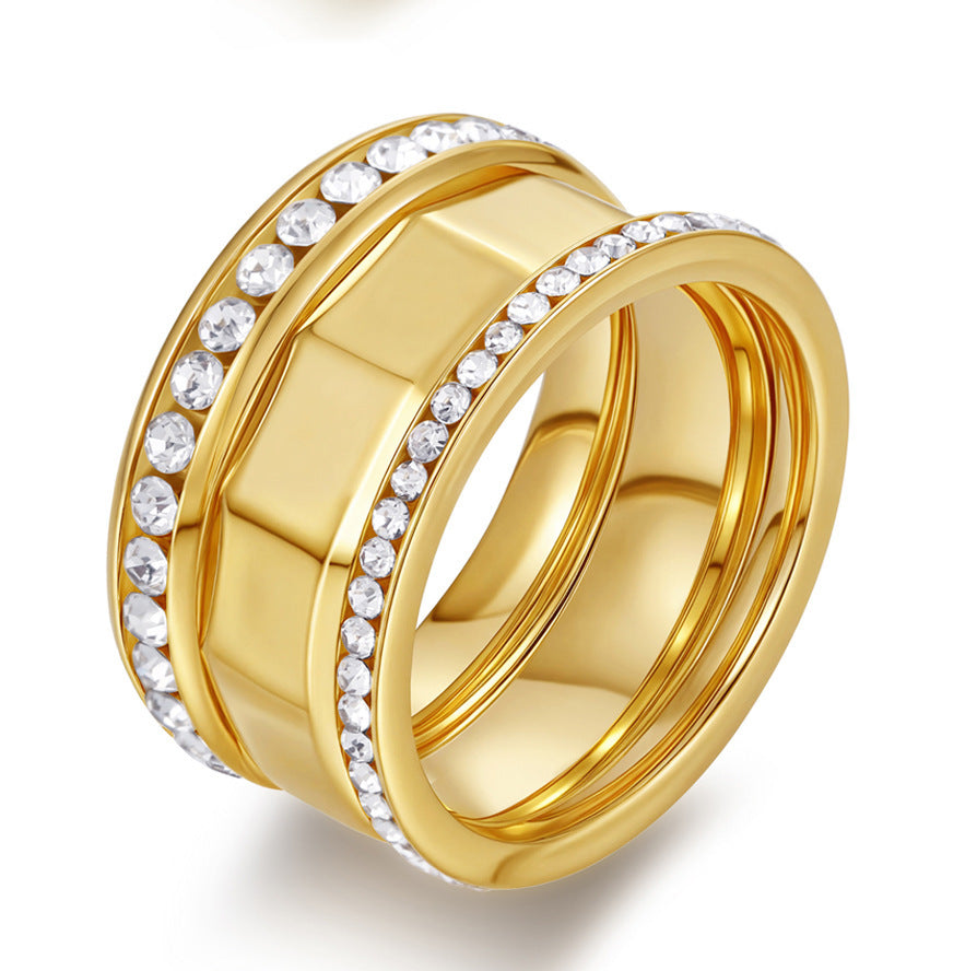 Fashion Simple Stainless Steel Ring